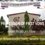 Profession Of First Vows